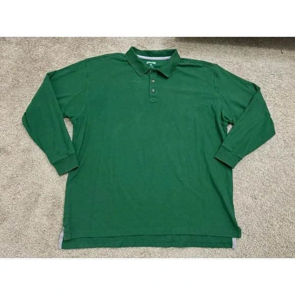 Duluth Trading Other - DULUTH TRADING Men’s Green Heavy Long Sleeve Polo Shirt 2XL Casual Fall Work